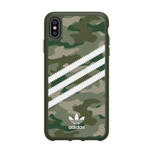 Adidas Original 3 Strips Green Camouflage Hard Case [iPhone X Series]