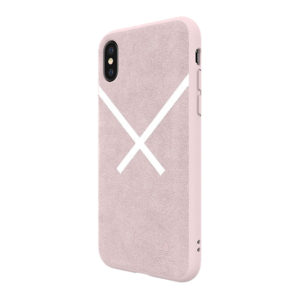 Adidas Original Suede Hard Case Pink iPhone XS / X