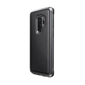 X-doria Defense LUX Black Leather Case [Samsung S9 Plus]