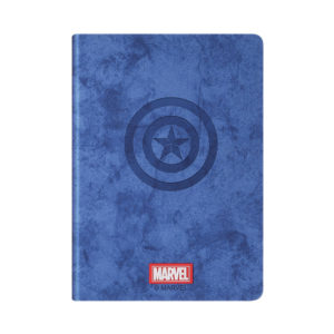 MARVEL Denim Flip Stand Cover Case Captain America [iPad]
