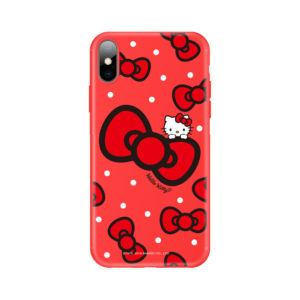 Sanrio Authorized Hello Kitty Red Soft Case [iPhone]