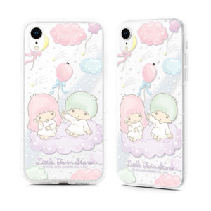 Sanrio Authorized Little Twin Stars Clear Soft Case [iPhone]