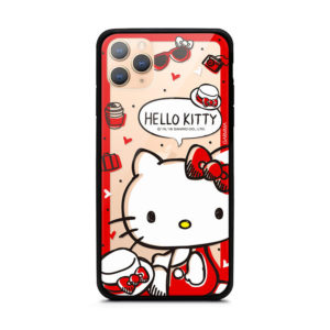 Hello Kitty Authentic Tempered Glass Case [iPhone 11 Series]