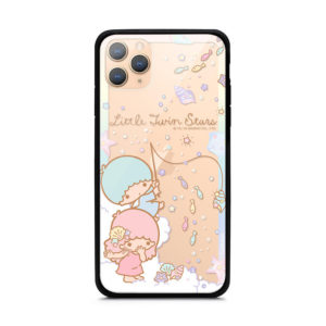 Sanrio Little Twin Stars Authentic Tempered Glass Case [iPhone 11 Series]
