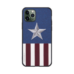 MARVEL Avengers Embroidery Case Captain America [iPhone]