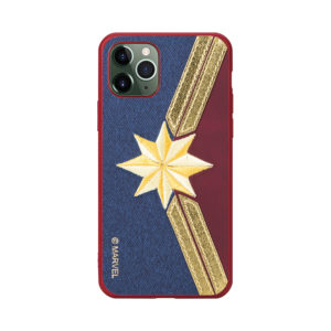 MARVEL Avengers Embroidery Case Captain Marvel [iPhone]