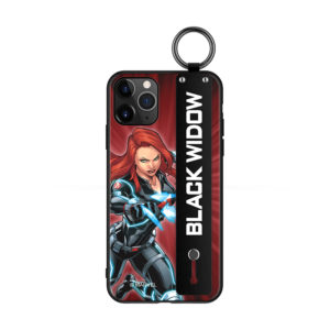 MARVEL Authentic Black Widow Wristband Case [iPhone 11 Series]