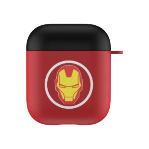 MARVEL Authentic Iron Man Head Hard Case [AirPods Series 1 / 2]